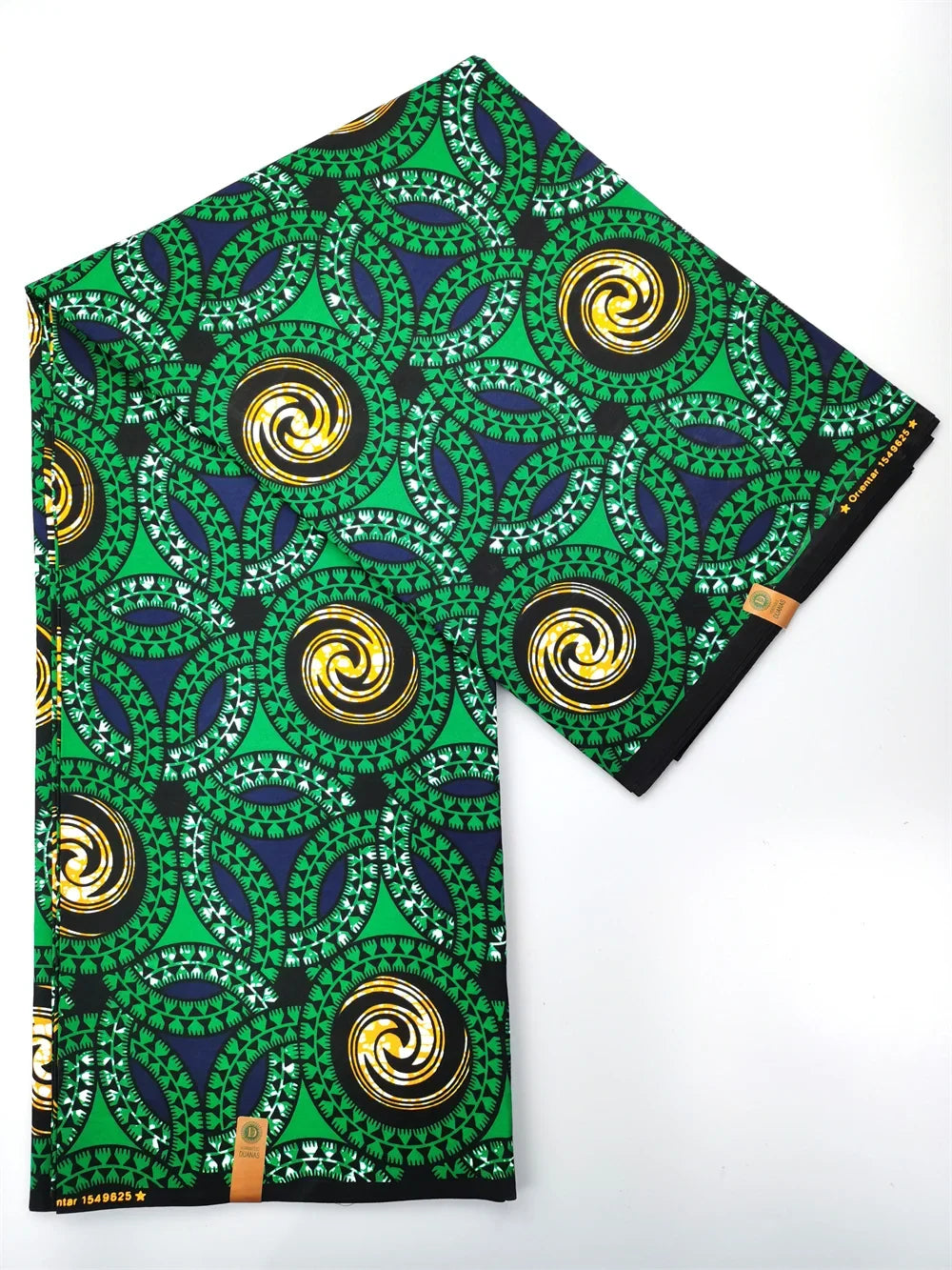 African Ankara Wax Print Fabric - 100% Cotton Nigerian Designer Pagne for Sewing & DIY Party Dresses