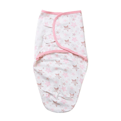 100% Cotton Newborn Swaddle Sleep Sack – Thick Infant Baby Wrap Cocoon Diaper Bag (INSULAR Summer)