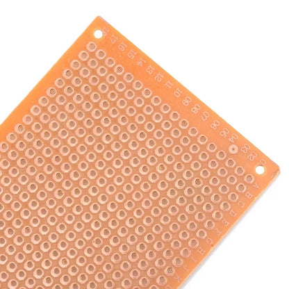 10PCS 5x7CM PCB Prototype Boards - Single Sided Universal Circuit Boards for DIY Electronics Projects