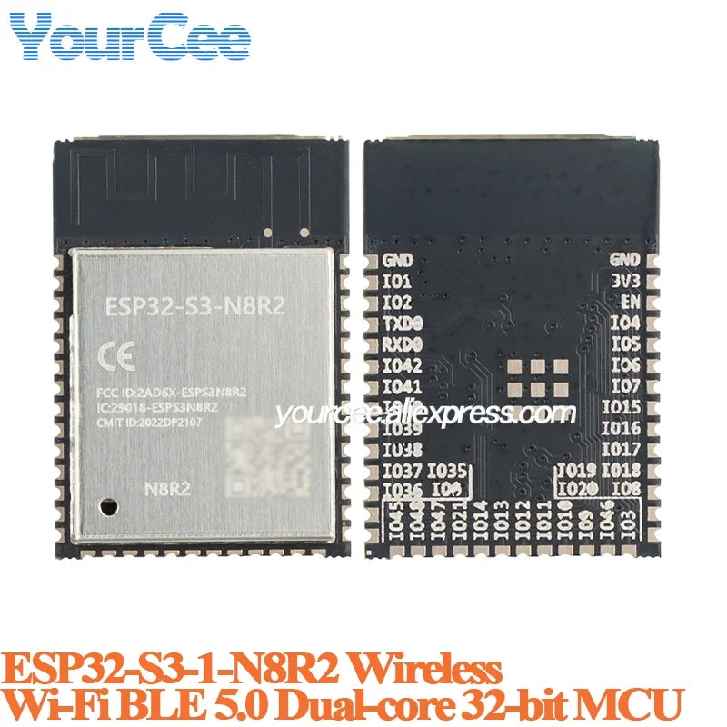 ESP32-S3 Dual Type-C Development Board - N16R8 N8R2 Core Module with Antenna Base for IoT Projects