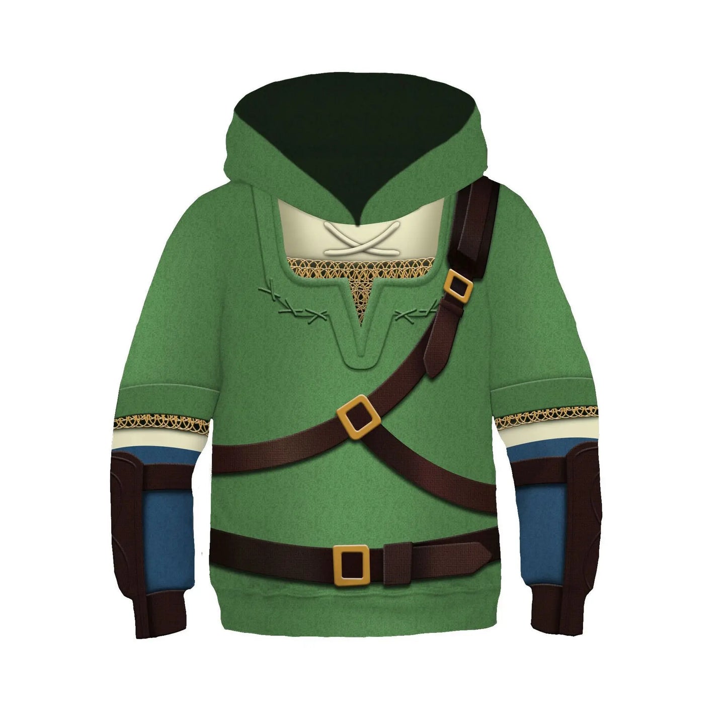 Legend of Saidar Anime Hoodie – Armor Printed Sweatshirt for Men, Kids & Children Cosplay Clothing