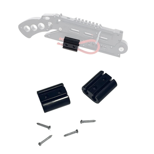 Folding Slingshot Rubber Band Clip - DIY Replacement Parts & Fixed Band Accessories for Slingshot Repair and Upgrade