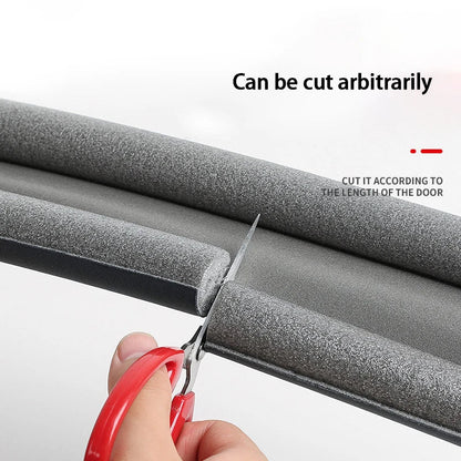 Flexible Door Bottom Seal Strip - Windproof Dustproof Weatherstrip Guard and Draft Blocker for Home Doors