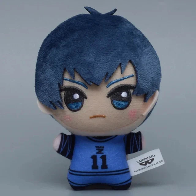 10cm Mini Blue Lock Plush Keychain – Seishiro, Nagi, Isagi, Yoichi, Chigiri, Bachira & Meguru Stuffed Doll Toy Gift