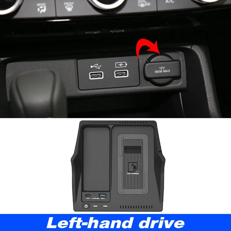 Honda Civic FE Wireless Charger - Fast Charging Pad for 2022–2025 11th Gen Models