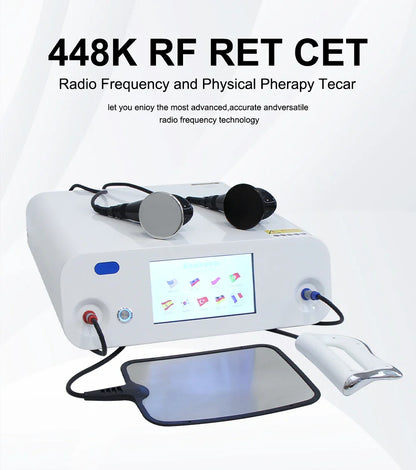 448K CET RET INDIBA Beauty Machine – Thermal Penetration Technology for Facial Lifting, Weight Loss, Skin Rejuvenation & Body Massage
