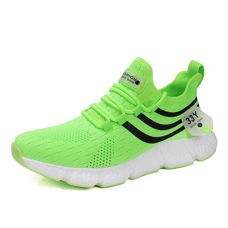 2024 Men's Breathable Sneakers – Comfortable Casual Running & Tennis Shoes for Summer