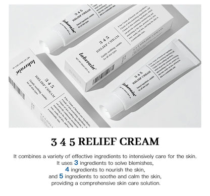 345 Relief Cream – Soothing Skincare Solution to Address Blemishes, Nourish Skin & Promote Healthy Complexion