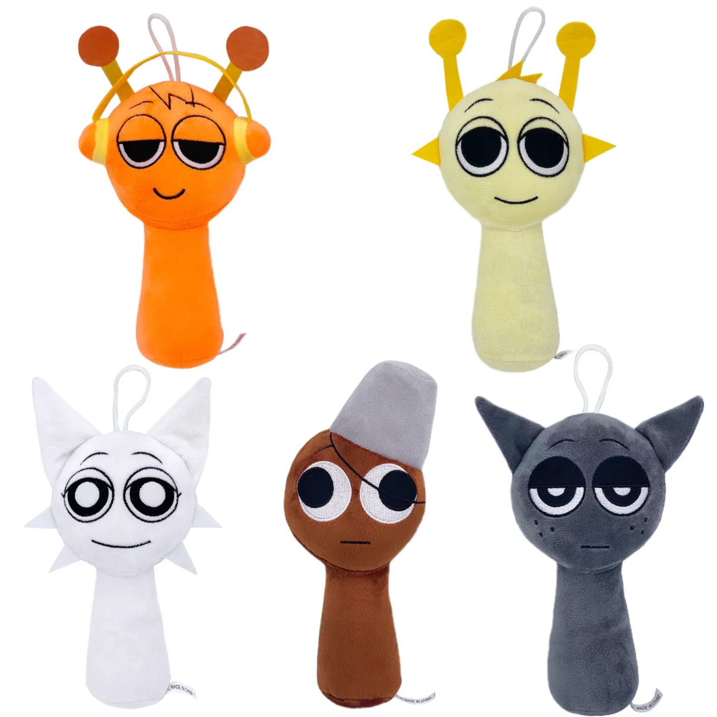 20cm Sprunki Plush Toys – Sprunki Game Pillow Doll, Soft Stuffed Toy for Kids’ Birthday & Christmas Gift