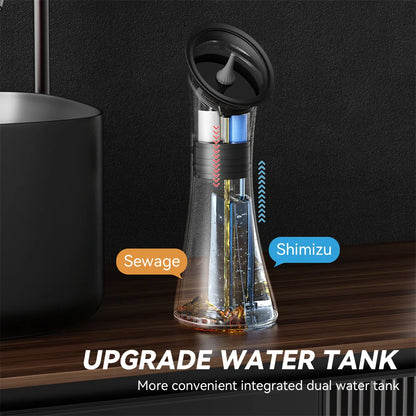 Electric Ear Wax Removal System – Water Powered Ear Cleaner with Irrigation Flusher, 3 Pressure Settings for Safe & Effective Ear Care Tool