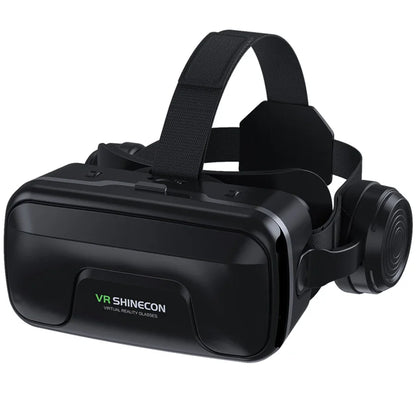 Shinecon 3D VR Glasses – Virtual Reality Headset with Controller for Smartphone Gaming