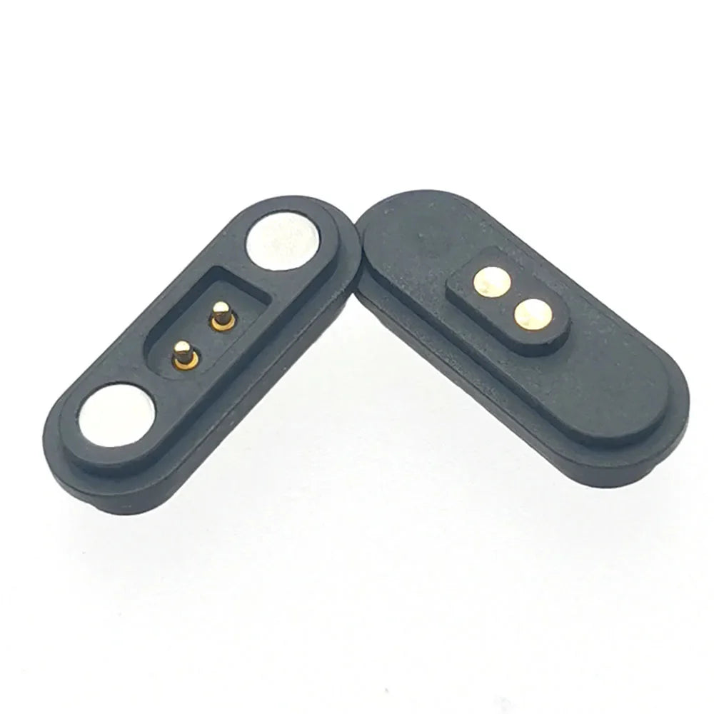 DC 12V 3A Waterproof Magnetic Pogo Pin Connector - 2-6 Pin Spring Loaded Male Female DC Power Socket