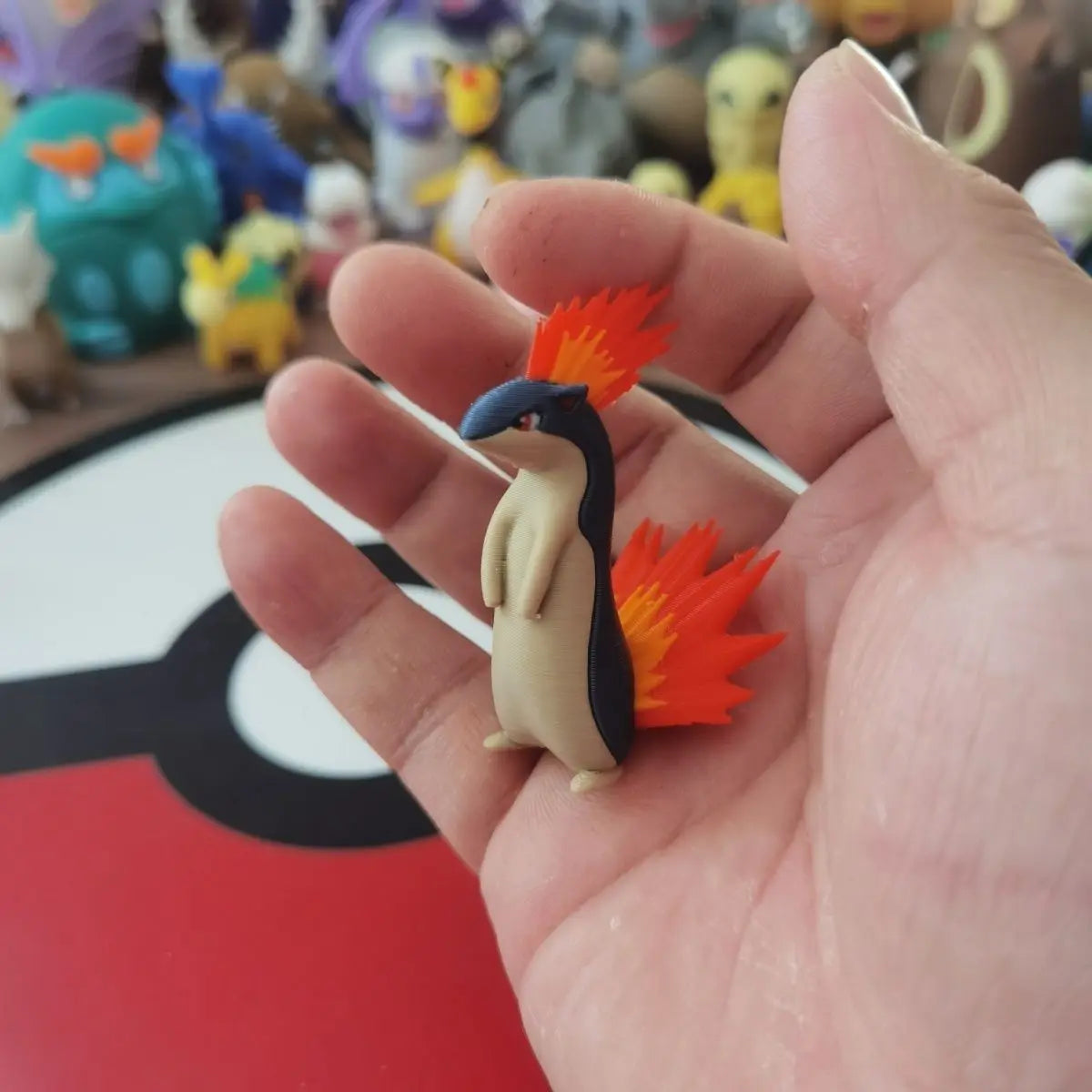 Pokemon 1:20 Scale Character Figures - DIY 3D Printed Kawaii Cartoon Models Kids Christmas Gift Toys