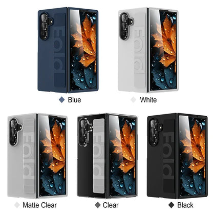 Elastic Wristband Phone Case - Silicone Shockproof Matte PC Cover for Samsung Galaxy Z Fold 8 Ultra/7/6/5/4/3