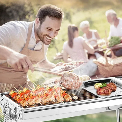 Bamboo Food Skewer Sticks - 270/90PCS Disposable Wooden BBQ Sticks for Party Buffet Fruit Grill & Catering Use