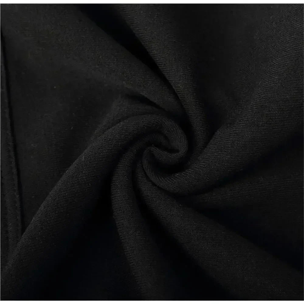Men’s Fleece Zip-Up Hoodie – Classic Casual Zipper Jacket for Running | Y2K Hip Hop Streetwear
