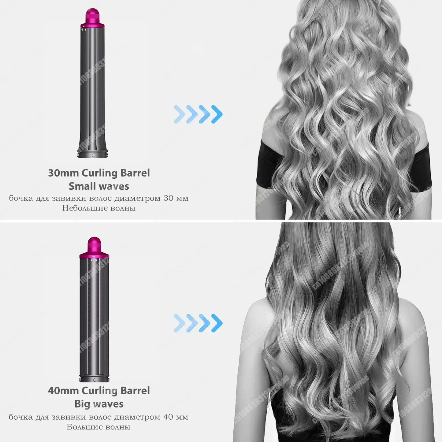 Anti-Flyaway Hair Styling Nozzle for Dyson Airwrap HS01/HS05 – Brush Attachment for Auto Curling & Dryer Accessories