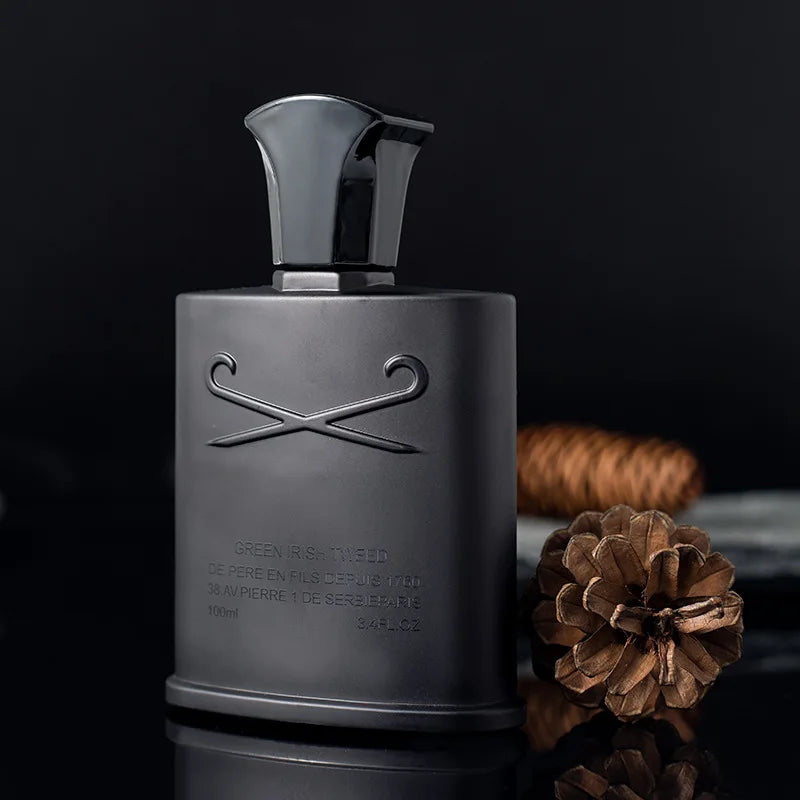 Woody Notes Men’s Perfume Spray — Long-Lasting Floral Fruity Fragrance with Pheromones, Ideal Gentleman Dating Gift