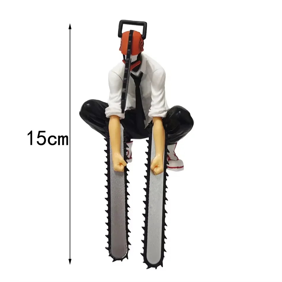 Chainsaw Man Denji & Power Anime Figures – 15.6cm Action Collectible Model Dolls for Adults
