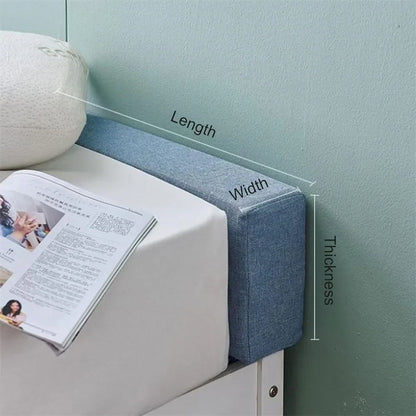 Mattress Gap Filler Pillow - Bed Extender Cushion for Closing Gaps Between Mattress, Headboard & Wall