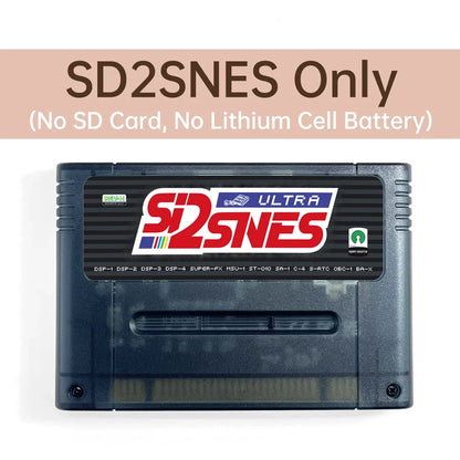 SD2SNES Rev.H Flash Cartridge - Multi Region SNES/SFC Game Adapter with FXPAK MSU Enhancement Support