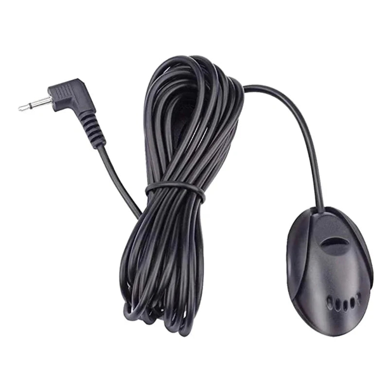 Portable Car Audio Microphone - 3.5mm External Mic with Noise Reduction for GPS, Bluetooth Car Stereo & Vehicle Systems