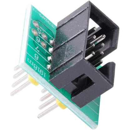 SOIC8/SOP8 IC Test Clip Adapter - Flash Chip Programming Socket with Cable & Adapter Board