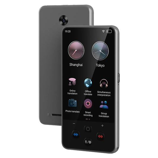 S85 Pro Language Translator Device – 138 Languages, Voice & Video Recording, Offline Translation, 8GB, 2000mAh
