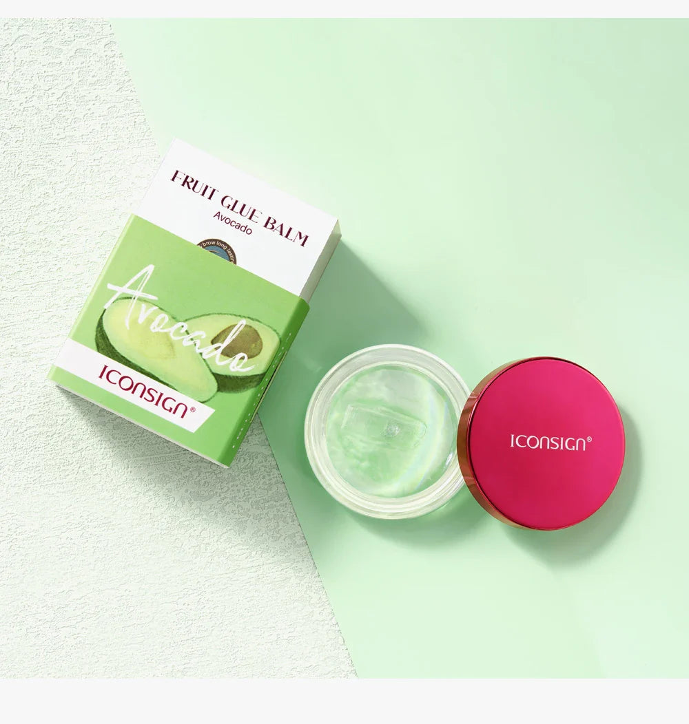 ICONSIGN Lash Glue Balm – Fast Fixing Eyelash & Brow Lifting, Waterproof Wax Beauty Makeup Tool
