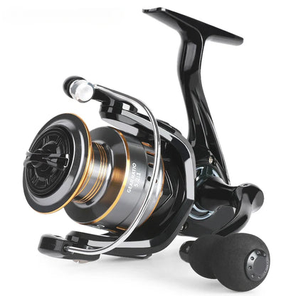Professional Spinning Fishing Reel - Ultra Light 1000-7000 Series with 5.2:1 Gear Ratio, CNC Metal Spool & 26LB Max Drag
