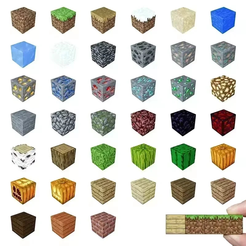 2025 DIY Magnetic Building Blocks – 10-300pcs Mini Puzzle Set for Kids Birthday Gifts