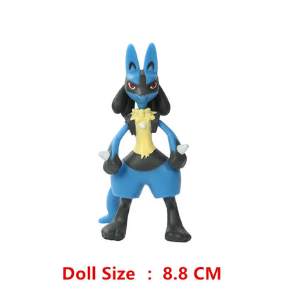Pokemon Anime Figures – Pikachu, Eevee, Gengar & More Cartoon Action Model Toys for Kids, Bulk Purchase