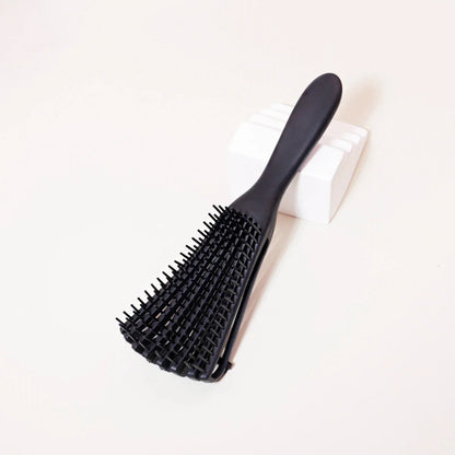 Scalp Massage Hair Brush - Anti-Static Detangling Curl Brush for Salon Styling & Wigs