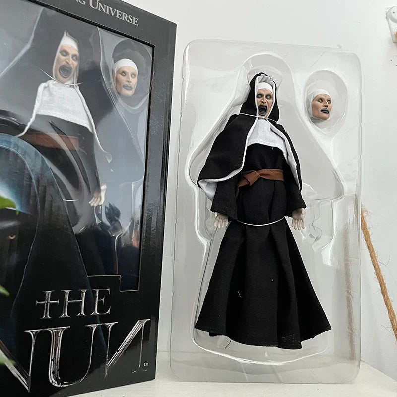 NECA The Nun Action Figure – The Conjuring Series Horror Collectible Toy, Halloween Gift & Decor with Changeable Face