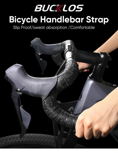 BUCKLOS Bicycle Handlebar Tape – Anti-Slip Waterproof Road Bike Bar Wrap for Cycling Accessories