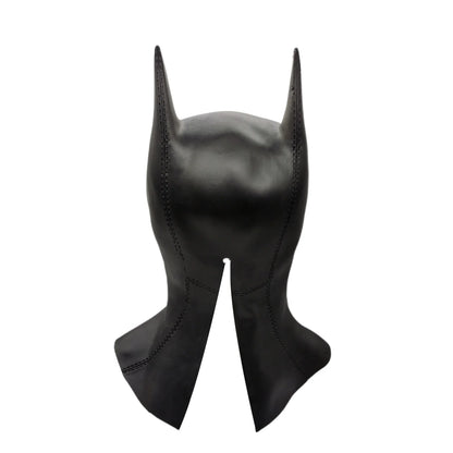Cafele 2022 Batman Cosplay Costume for Men – Bruce Wayne Halloween Outfit with Black Latex Masquerade Mask