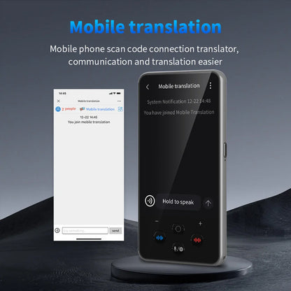 S85 Pro Language Translator Device – 138 Languages, Voice & Video Recording, Offline Translation, 8GB, 2000mAh