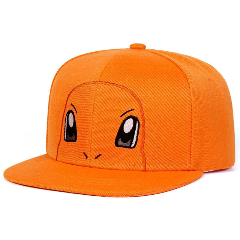 Pokemon Embroidered Baseball Cap - Adjustable Anime Sun Hat for Kids and Fans