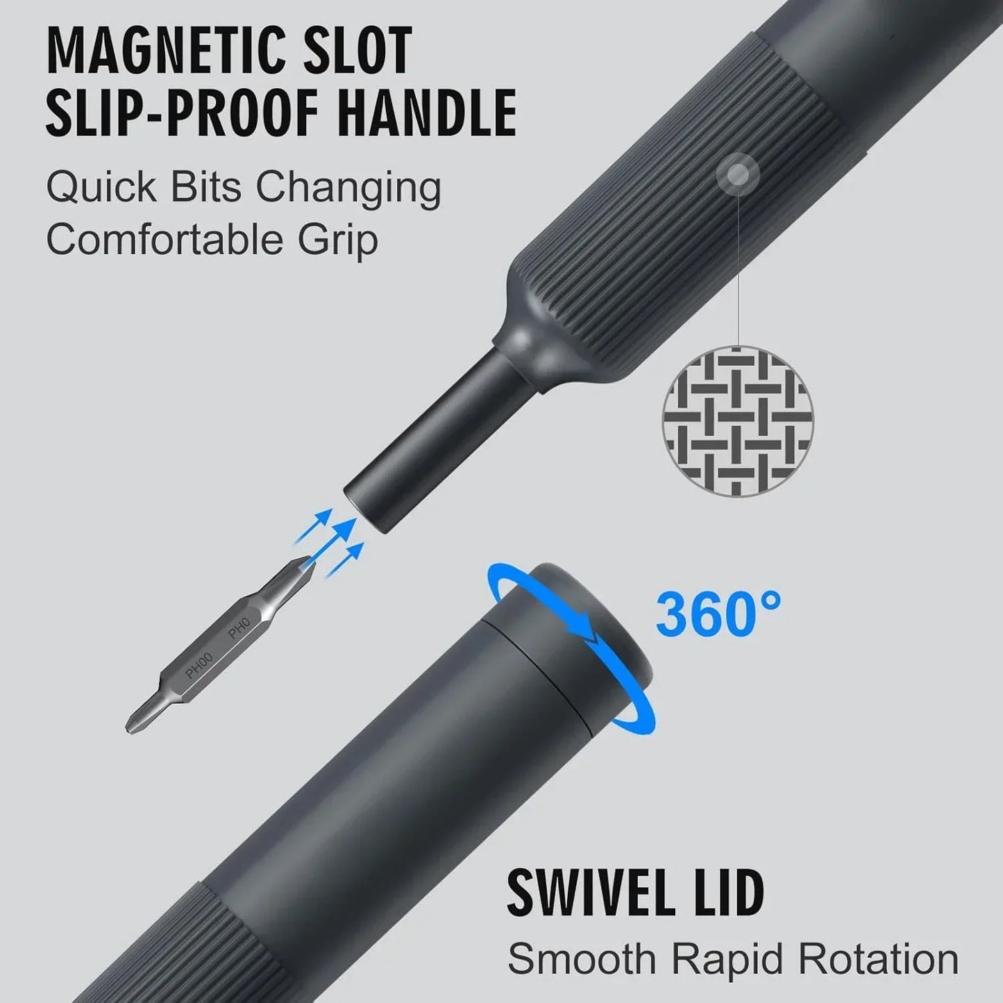 27-in-1 Precision Screwdriver Set — Magnetic Bits Pen for Eyeglass, Watch, PC, Laptop & iPhone Repairs