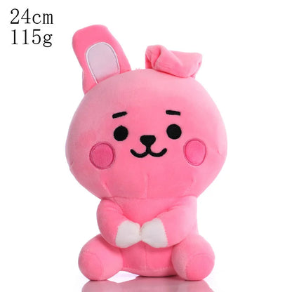 BTed Plush Toys Keychain – Kawaii Mini Anime Pendant 12-22cm Soft Stuffed Animal Doll Gift for Kids
