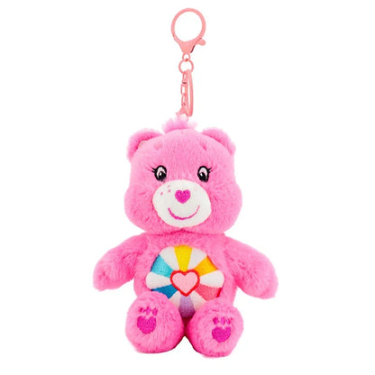 Care Bears Plush Keychain - 15cm Squeaky Bear Pendant for Backpack & Luggage Gift