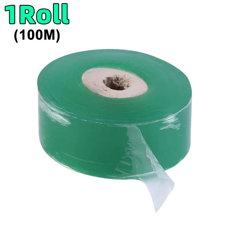 PE Grafting Tape Film - Stretchable Self-Adhesive Garden Tree Plant Grafting Wrap Roll