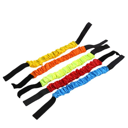 2-Person 3-Foot Group Game — Multiplayer Outdoor Foot Binding Rope, Elastic Sports Parent-Child Activity