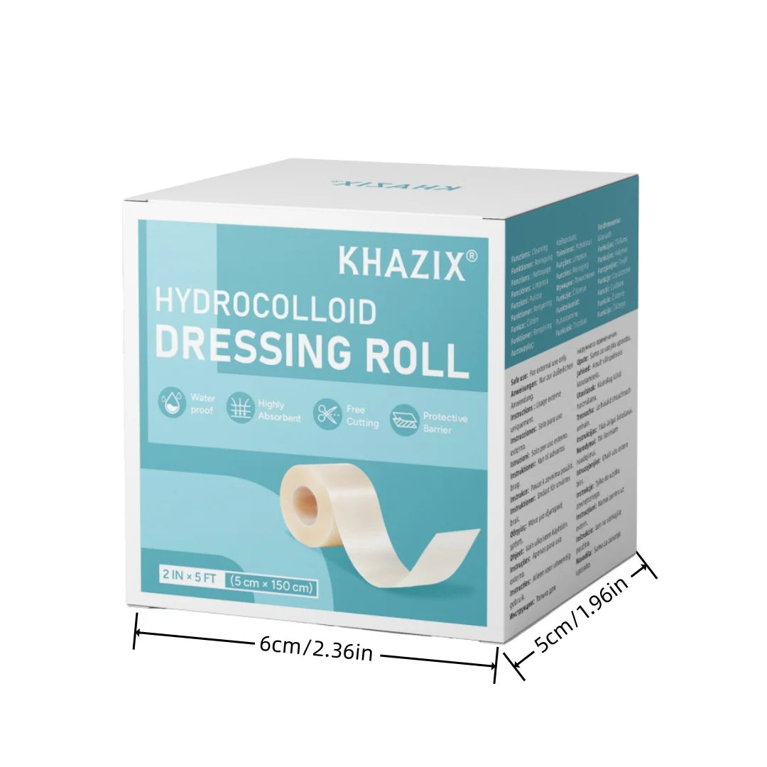 Pimple Patch Wound Dressing Roll - Cuttable Skin-Friendly Adhesive Tape for Clean Skin Protection
