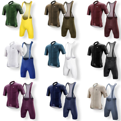 DAREVIE Men's Cycling Bib Shorts - Seamless 2.0 Pro Padded Shorts For Long Distance 500KM Rides