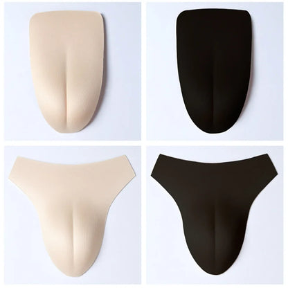 Unisex Shaping Gaff Underwear – Seamless Tuck Control Padded Panty for Crossdressing & Drag Performance