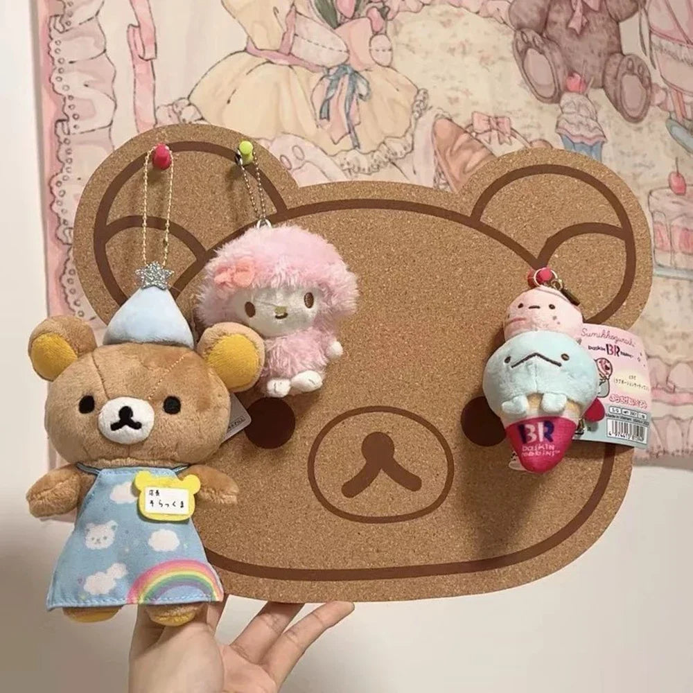 Cartoon Felt Message Board - Cute No-Drill Wall Decor & Photo Display for Dorms and Home