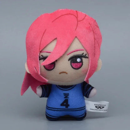 10cm Mini Blue Lock Plush Keychain – Seishiro, Nagi, Isagi, Yoichi, Chigiri, Bachira & Meguru Stuffed Doll Toy Gift