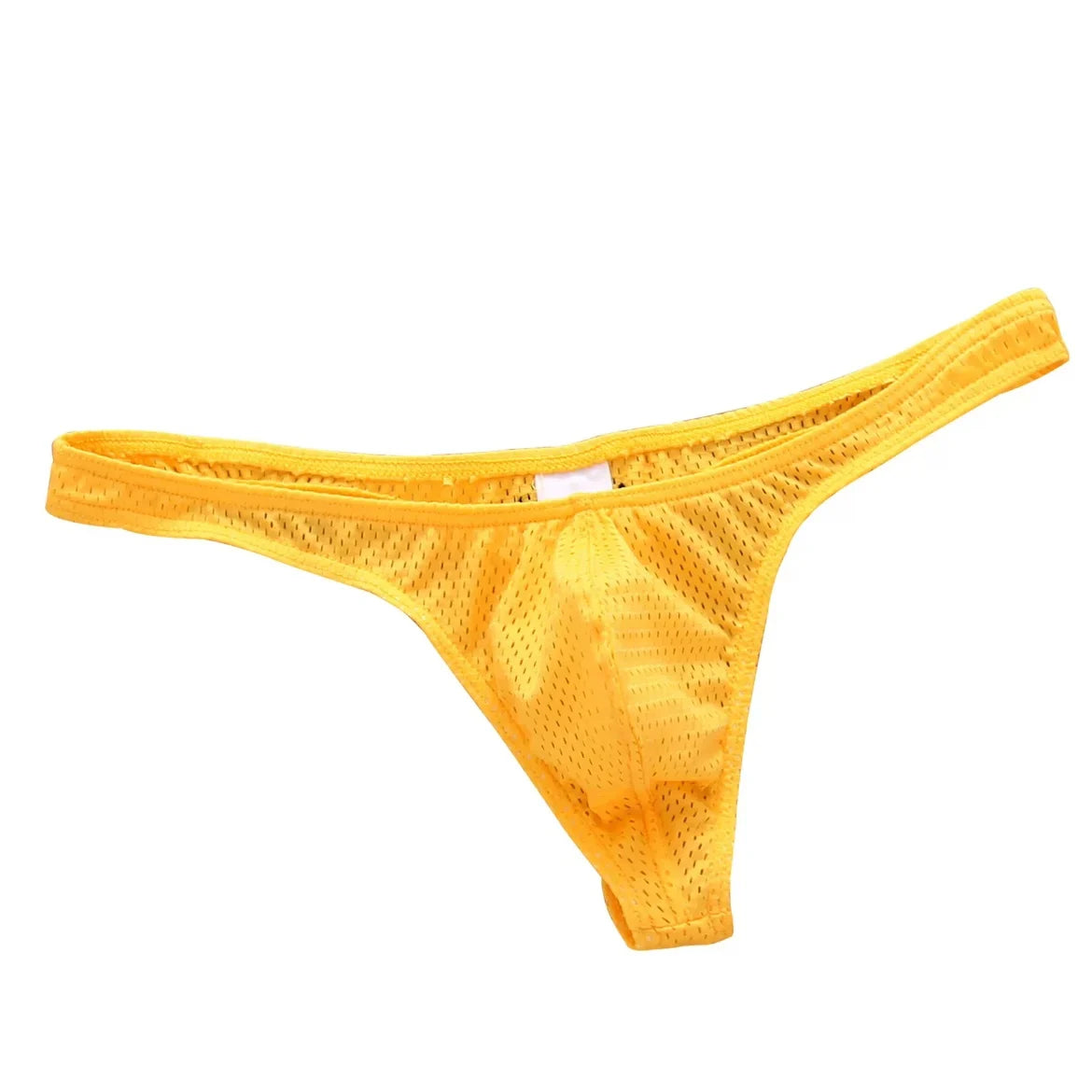 Men’s Ice Silk Low-Rise G-String & Thong Underwear – Breathable Solid Color T-Back U-Pouch Comfort Fit Sexy Lightweight Underpants
