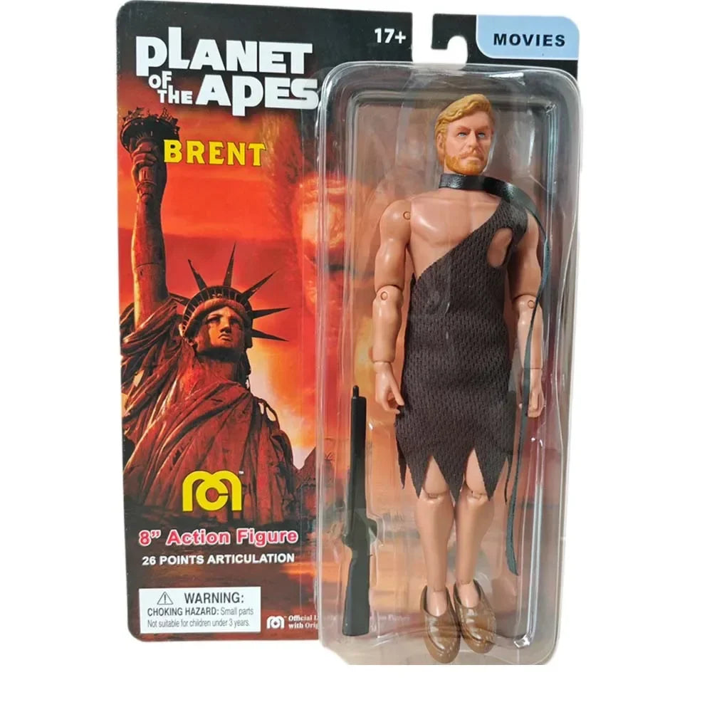 Mego 8-Inch Movie Character Action Figure - PVC Collectible Model Doll Toy Gift